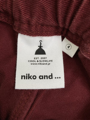 niko and .../ニコアンド/その他パンツ/パンツ/レッド/4