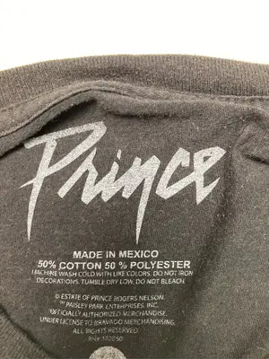 prince/プリンス/Tシャツ/カットソー/トップス/ブラック/XL