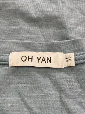 OH YAN/Tシャツ/カットソー/トップス/ブルー/M