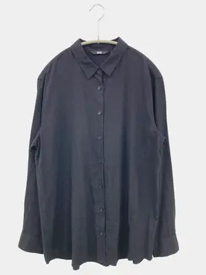 UNIQLO/ユニクロ/シャツ/ブラウス/トップス/ブラック/XL
