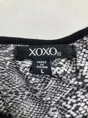 xoxo/キスキス/Tシャツ/カットソー/トップス/ブラック/L