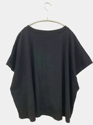 pleuvoir/Tシャツ/カットソー/トップス/ブラック/4L
