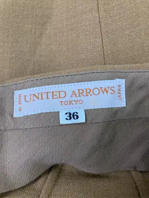 UNITED ARROWS/ユナイテッドアローズ/スラックス/パンツ/ブラウン/36