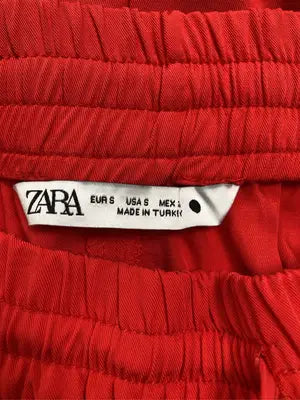 ZARA/ザラ/スラックス/パンツ/レッド/S