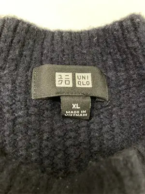 UNIQLO/ユニクロ/ニット/セーター/トップス/ネイビー/XL