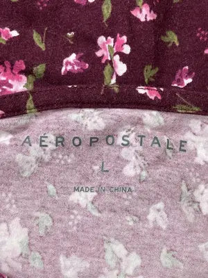 AEROPOSTALE/エアロポスタル/Tシャツ/カットソー/トップス/パープル/L