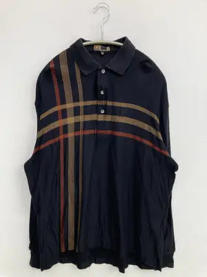 DAKS/ダックス/ポロシャツ/トップス/ネイビー/L