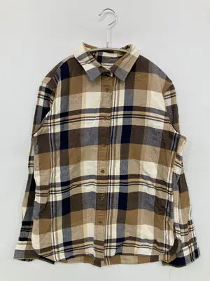 UNIQLO/ユニクロ/シャツ/ブラウス/トップス/ブラウン/S