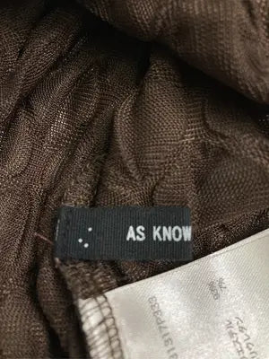 AS KNOW AS PINKY/アズノゥアズピンキー/Tシャツ/カットソー/トップス/ブラウン/M  バスト79～87　身長154～162