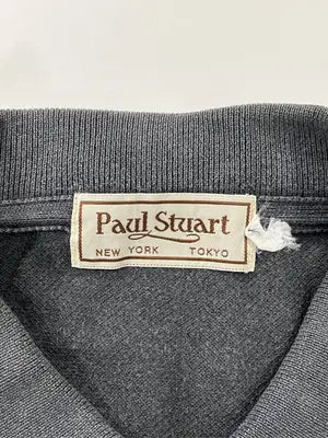 Paul stuart/ポールスチュアート/ポロシャツ/トップス/ブラック/L