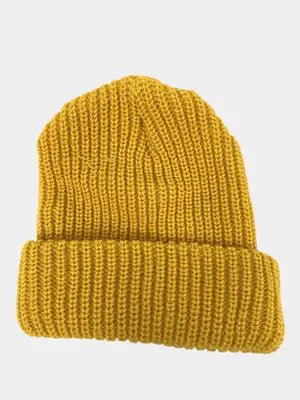 NEW YORK HAT CO./ニットキャップ/ビーニー/帽子/イエロー