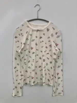 Tシャツ/カットソー/トップス/ホワイト/M