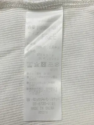 LAGUA GEM/ラグアジェム/ノースリーブ/トップス/ホワイト/F