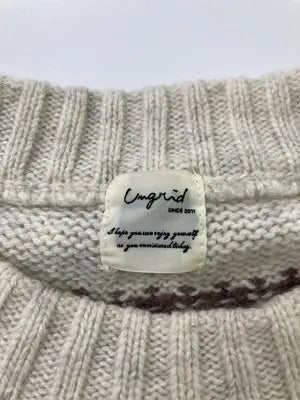 Umgrid/ニット/セーター/トップス/ベージュ/F