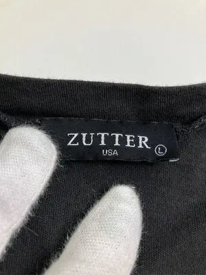ZUTTER/Tシャツ/カットソー/トップス/ブラック/L