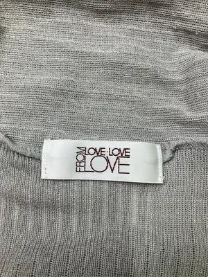 FROM LOVE LOVE LOVE/ニット/セーター/トップス/グレー/M