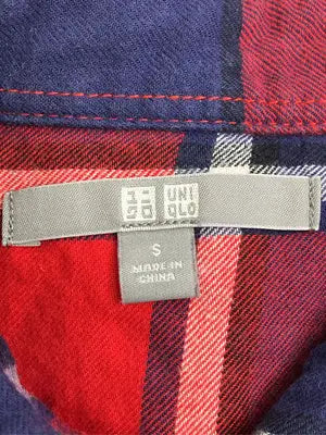 UNIQLO/ユニクロ/シャツ/ブラウス/トップス/レッド/S