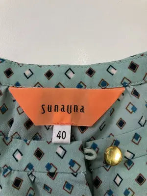 SunaUna/シャツ/ブラウス/トップス/ライトグリーン/40