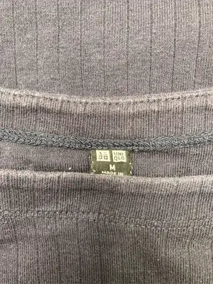 UNIQLO/ユニクロ/Tシャツ/カットソー/トップス/ネイビー/M
