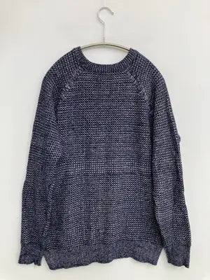 BACK NUMBER/バックナンバー/ニット/セーター/トップス/ネイビー/MEDIUM