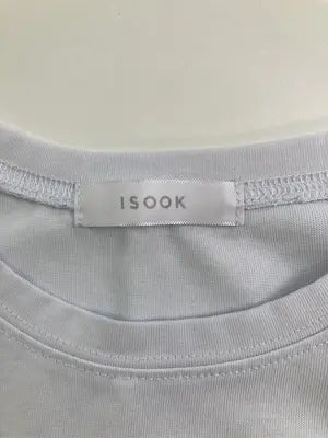 ISOOK/イソク/Tシャツ/カットソー/トップス/ホワイト/F