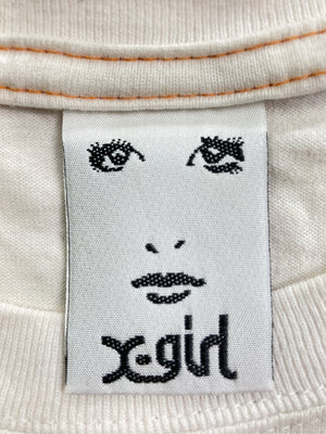 X-GIRL/エックスガール/Tシャツ/カットソー/トップス/アイボリー/1