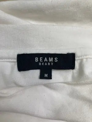 BEAMS HEART/ビームスハート/Tシャツ/カットソー/トップス/ホワイト/M
