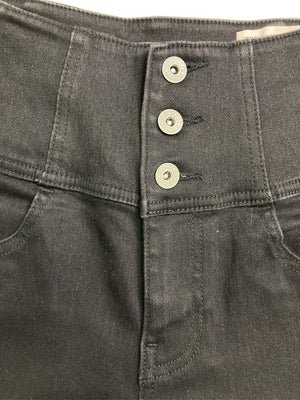 Heather/ヘザー/スラックス/パンツ/ブラック/XS