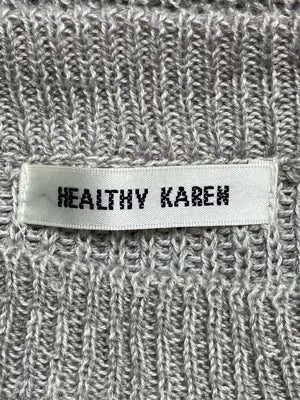 HEALTHY KAREN/ヘルシーカレン/ワンピース/ワンピース/ドレス/グレー/L   バスト86～94　身長154～162