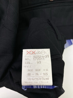 スラックス/パンツ/ブラック/YA-4   88-74-165