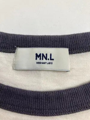 MN.L/エムエヌエル/Tシャツ/カットソー/トップス/アイボリー/F