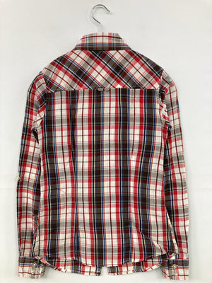 AEROPOSTALE/エアロポスタル/シャツ/ブラウス/トップス/レッド/S/P