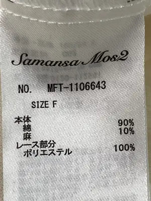 Samansa Mos2/サマンサモスモス/ワンピース/ワンピース/ドレス/ホワイト/F