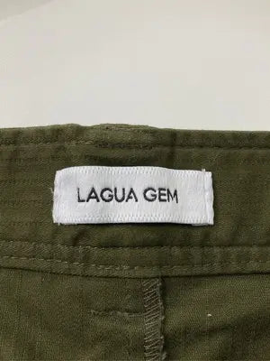 LAGUA GEM/ラグアジェム/ショート/ミニスカート/スカート/カーキ/S