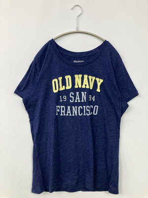 OLD NAVY/オールドネイビー/Tシャツ/カットソー/トップス/ネイビー/L