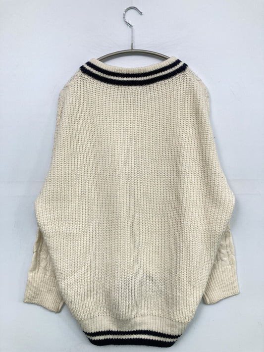 COLZA/コルザ/ニット/セーター/トップス/ホワイト/M