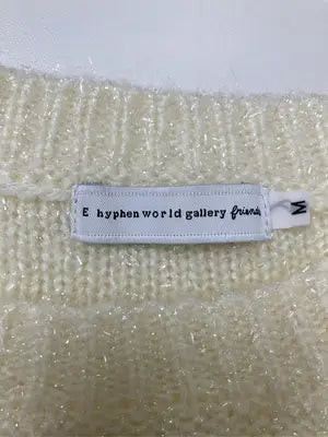 E hyphen world gallery/イーハイフンワールドギャラリー/ニット/セーター/トップス/アイボリー/M