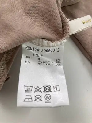 Ray Cassin/レイカズン/Tシャツ/カットソー/トップス/ベージュ/F