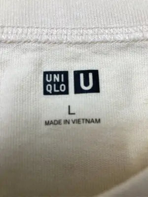 UNIQLO U/ユニクロユー/Tシャツ/カットソー/トップス/ホワイト/L