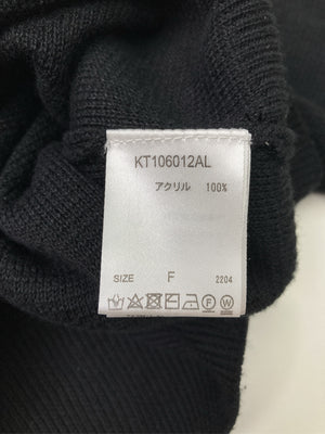 Adoon plain/アドーンプレーン/カーディガン/ボレロ/トップス/ブラック/F