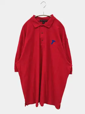 PORT AUTHORITY/ポートオーソリティー/ポロシャツ/トップス/レッド/3XL