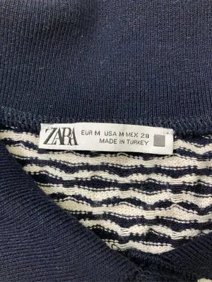 ZARA/ザラ/ポロシャツ/トップス/ブラック/M
