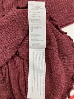 Abercrombie & Fitch/アバクロンビーアンドフィッチ/Tシャツ/カットソー/トップス/レッド/XS