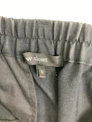 w closet/ダブルクローゼット/チノパンツ/パンツ/ブラック/M