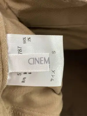 CINEMA CLUB/シネマクラブ/チノパンツ/パンツ/ベージュ/S