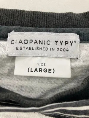 CIAOPANIC TYPY/チャオパニックティピー/Tシャツ/カットソー/トップス/ブラック/LARGE