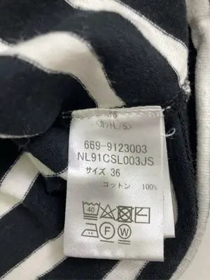 nano UNIVERSE/ナノユニバース/Tシャツ/カットソー/トップス/ブラック/36