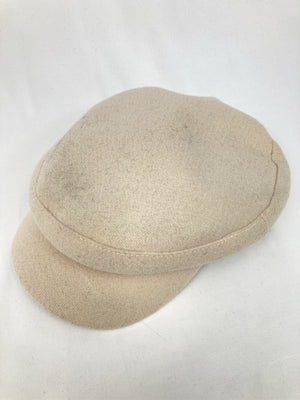 キャスケット/帽子/ホワイト