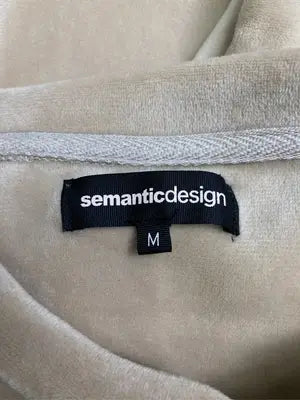 semanticdesign/スウェット/トップス/ベージュ/M