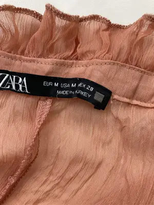 ZARA/ザラ/シャツ/ブラウス/トップス/オレンジ/EUR M